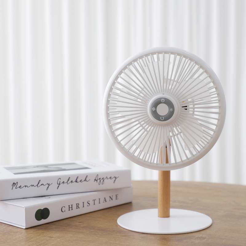 책상 위에 놓기 딱 좋은 무선 선풍기, 조용하고 실용적이에요!