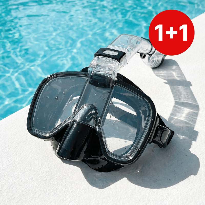 편하게 즐기는 스노클링, 이 일체형 마스크 하나면 충분해요!
