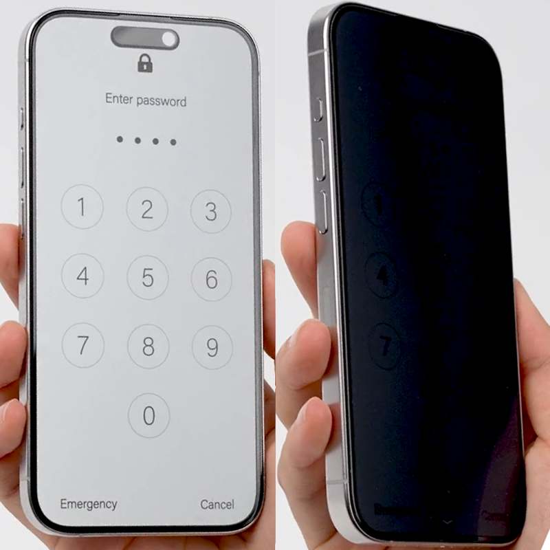 아이폰 보호를 위한 완벽한 액정 강화유리, 풀커버로 안전하게!