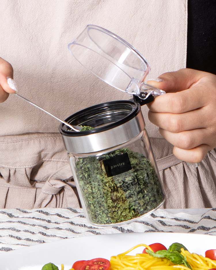 쉽고 깔끔하게 조미료를 정리하는 방법, 더쉐프 양념통세트 추천해요!