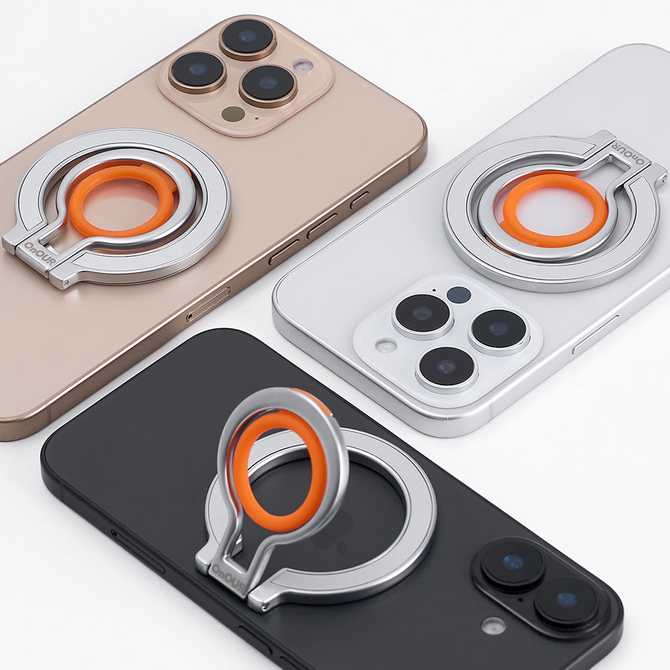 쉽고 편리하게 사용하는 맥세이프 그립톡, 온아워 제품 소개