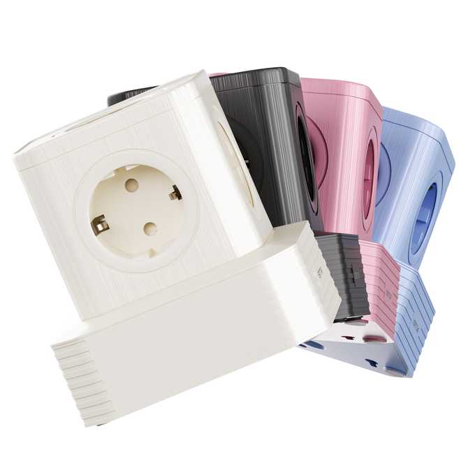 여행이나 캠핑에 딱! 강력한 멀티탭으로 편리하게 전기 사용하세요