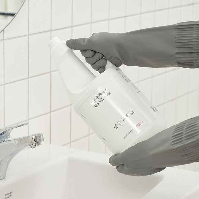 쉽고 간편하게 배수구 청소하는 방법, 생활공작소 배수구클리너 추천