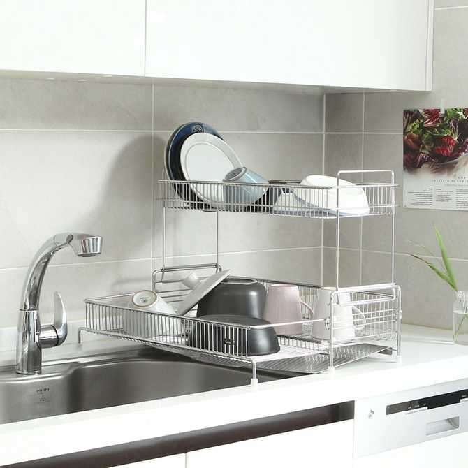 깔끔하게 설거지 끝! 아이넥스 올스텐 2단 슬림 식기건조대 소개