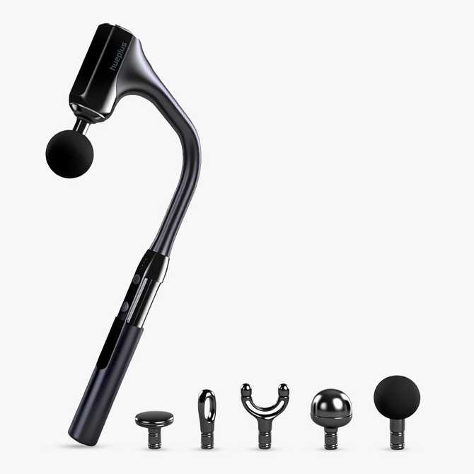 목과 어깨를 편안하게! 휴플러스 커브건 PRO C20 마사지건 소개