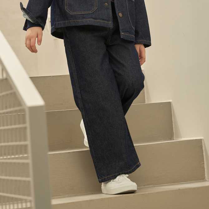 아이들을 위한 편안한 와이드 데님, 스파오키즈 제품 소개