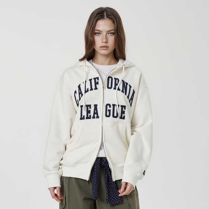 편하게 입기 좋은 후드 집업, 후아유 시그니처 패치 후드 집업 소개