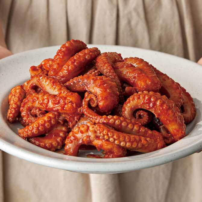 매운맛 좋아하는 분께 딱! 신선한 냉장 양념 쭈꾸미 볶음 추천