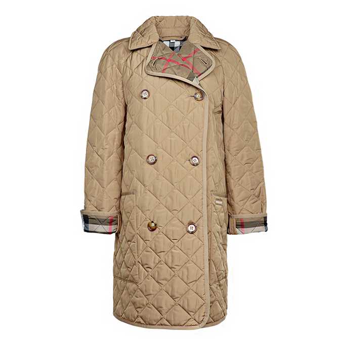 편하게 입기 좋은 여성용 퀼팅 코트, 버버리 뉴 타이팅 제품 소개
