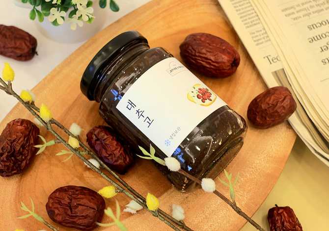 무설탕 국산 대추로 만든 대추차 수제청 선물 세트, 부담 없이 즐기기 좋아요