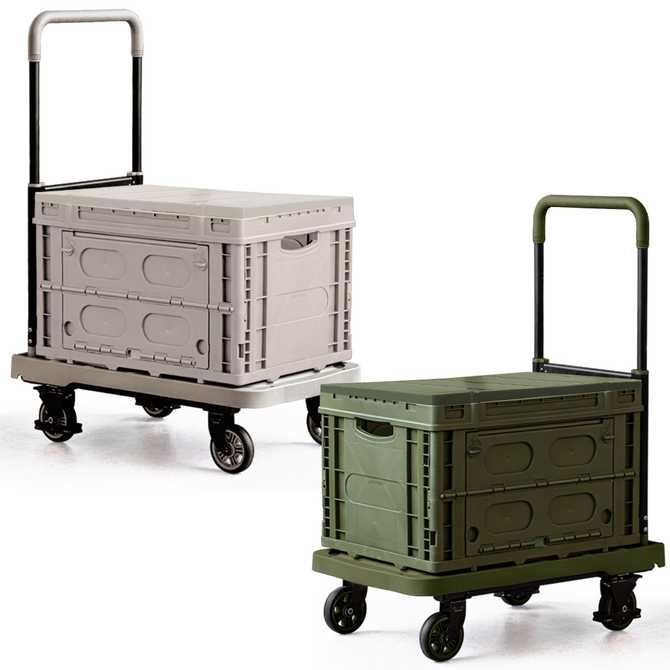 쉽고 편하게 사용할 수 있는 접이식 캠핑 수레, 로티캠프 웨건 소개