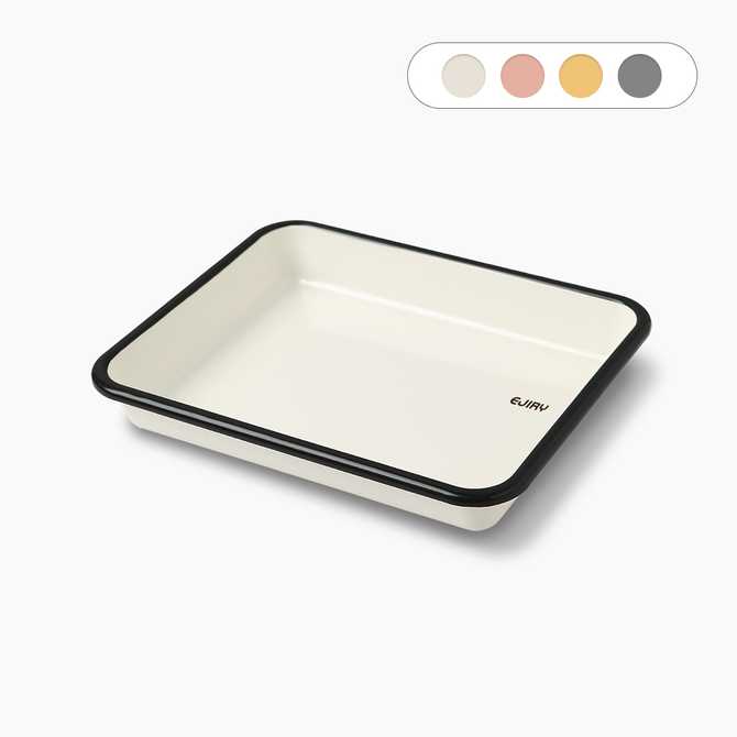편리하게 사용할 수 있는 법랑 사각트레이, 에지리 레모 M 인덕션 오븐과 에어프라이어