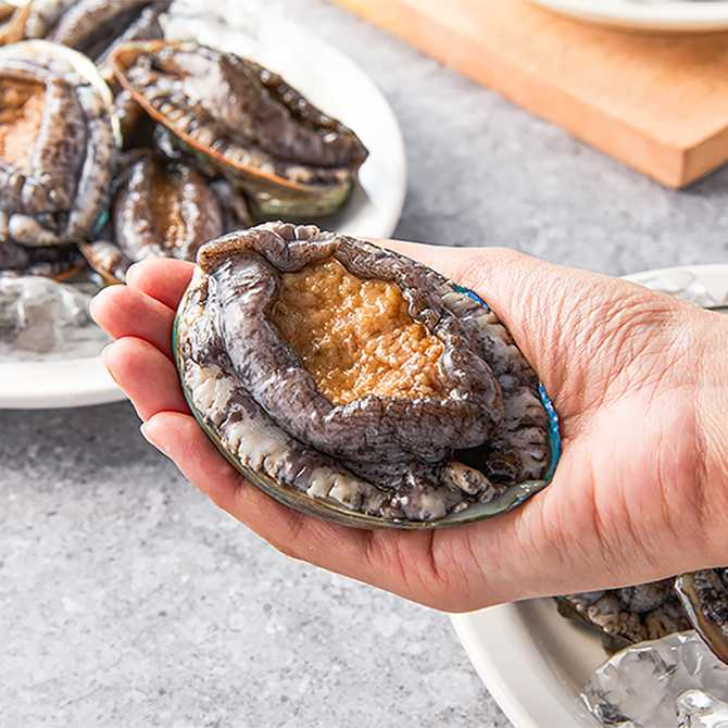 명절 선물로 딱 좋은 신선한 전복 세트, 손질도구까지 함께!