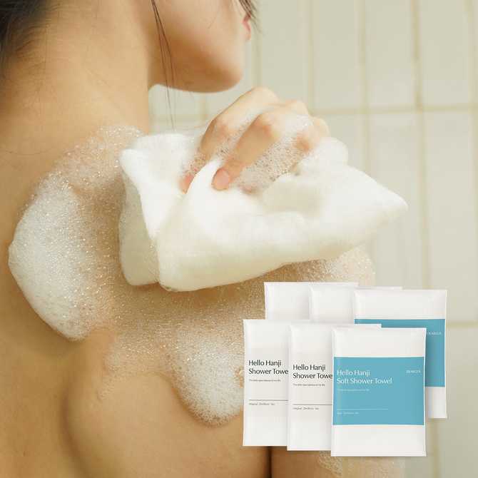 부드럽고 실용적인 샤워타월 세트, 어떤 점이 좋을까?