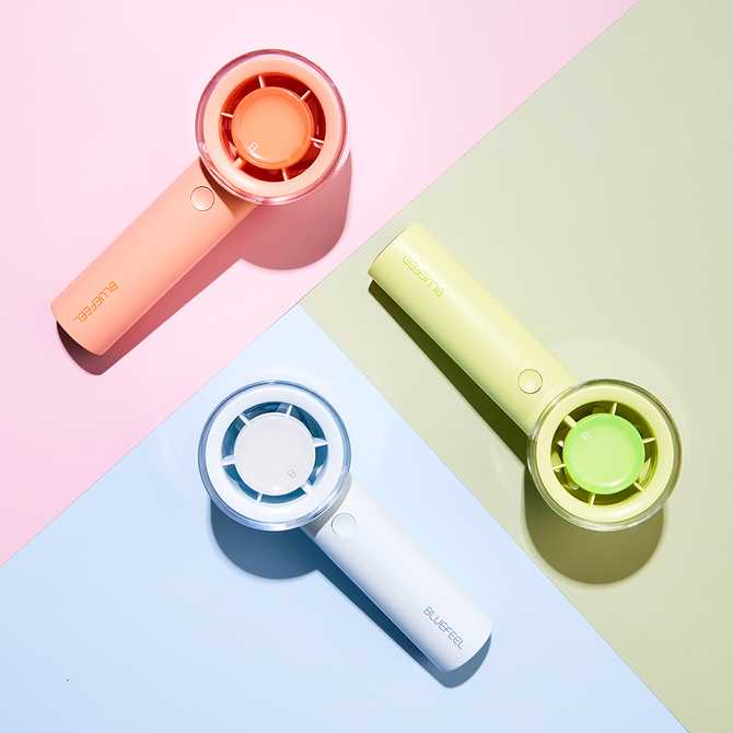 휴대하기 좋은 미니 손 선풍기, 블루필 제트팬 사용 후기