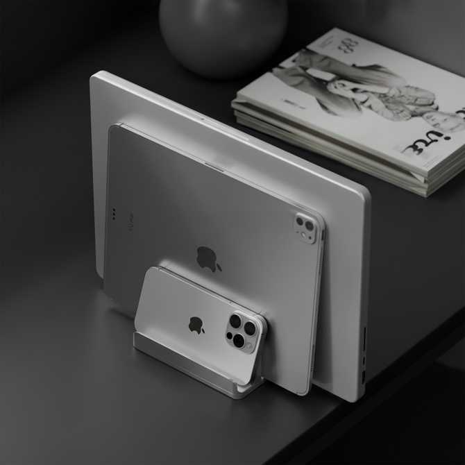 맥북과 맥미니를 깔끔하게 세우는 수직 거치대, 어떤 점이 좋을까?