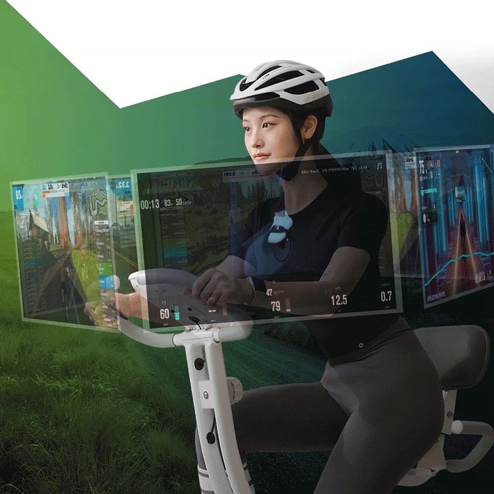 멜킨 스마트 폴민 실내자전거 접이식 바이크 즈위프트 야핏 헬스 사이클 가정용 홈트 운동기구