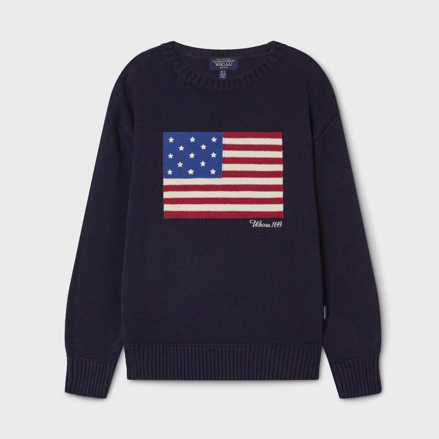 편안하게 입기 좋은 미국 국기 인타샤 풀오버, 함께 알아봐요!