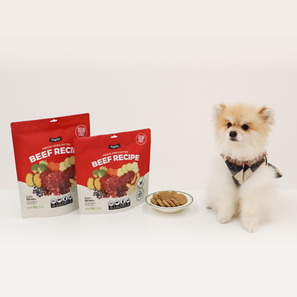 집에서 간편하게 즐기는 건강한 소고기 사료, 한번 살펴보세요!