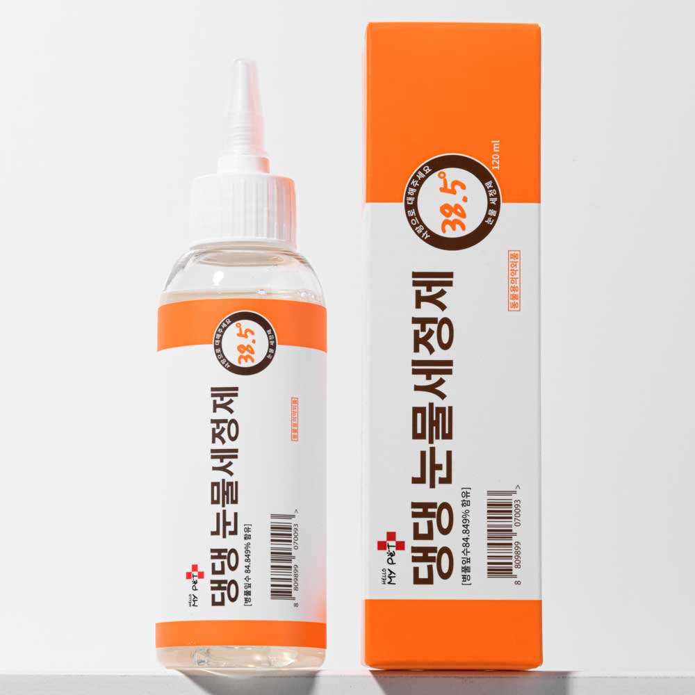 강아지 눈 건강을 위한 자연 성분 눈세정제, 쉽게 사용할 수 있어요!