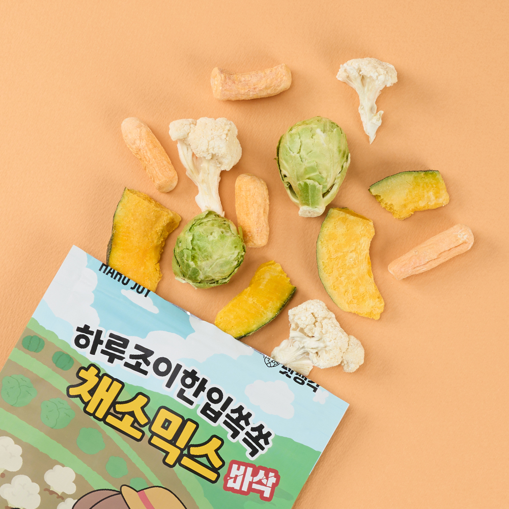 반려견을 위한 건강한 간식, 자연 그대로 동결건조로 만들어졌어요!