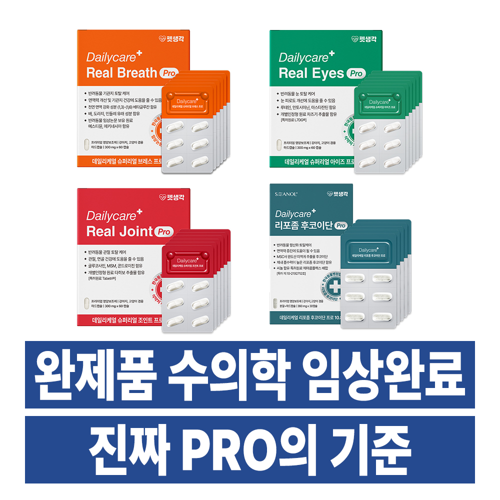 강아지 기관지 건강을 위한 영양제, 이렇게 선택하세요!