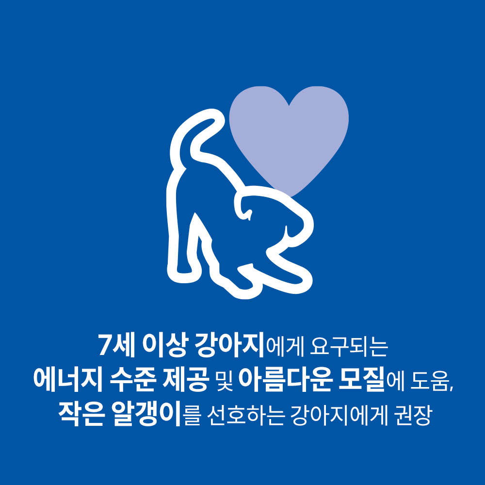 반려견을 위한 건강한 선택, 힐스 강아지사료 어덜트 7+ 스몰바이트 12kg