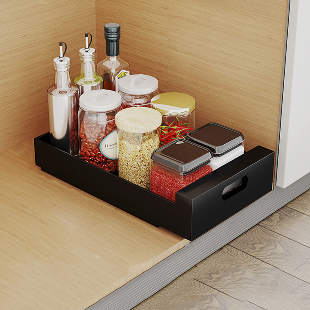 쉽고 깔끔하게 정리하는 주방 슬라이딩 선반, 이렇게 사용해보세요!
