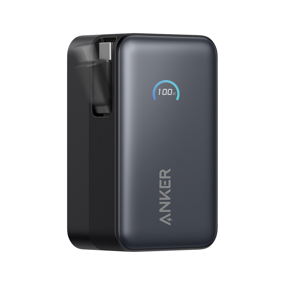 앤커 나노 파워뱅크 10000mAh 45W 보조배터리 (C타입 케이블 일체형) A1638