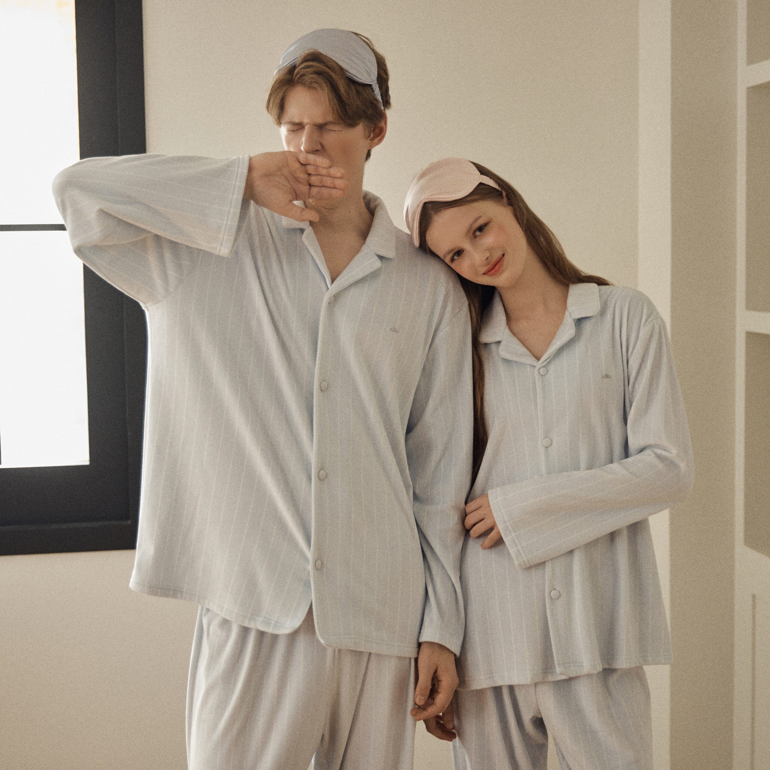 편안한 밤을 위한 베이직 스트라이프 수면파자마 추천