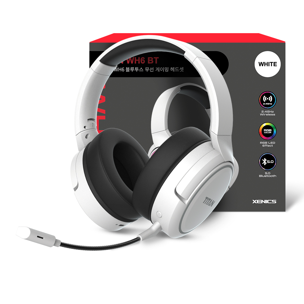 편하게 즐기는 무선 게이밍 헤드셋, 제닉스 TITAN WH6BT 추천해요!