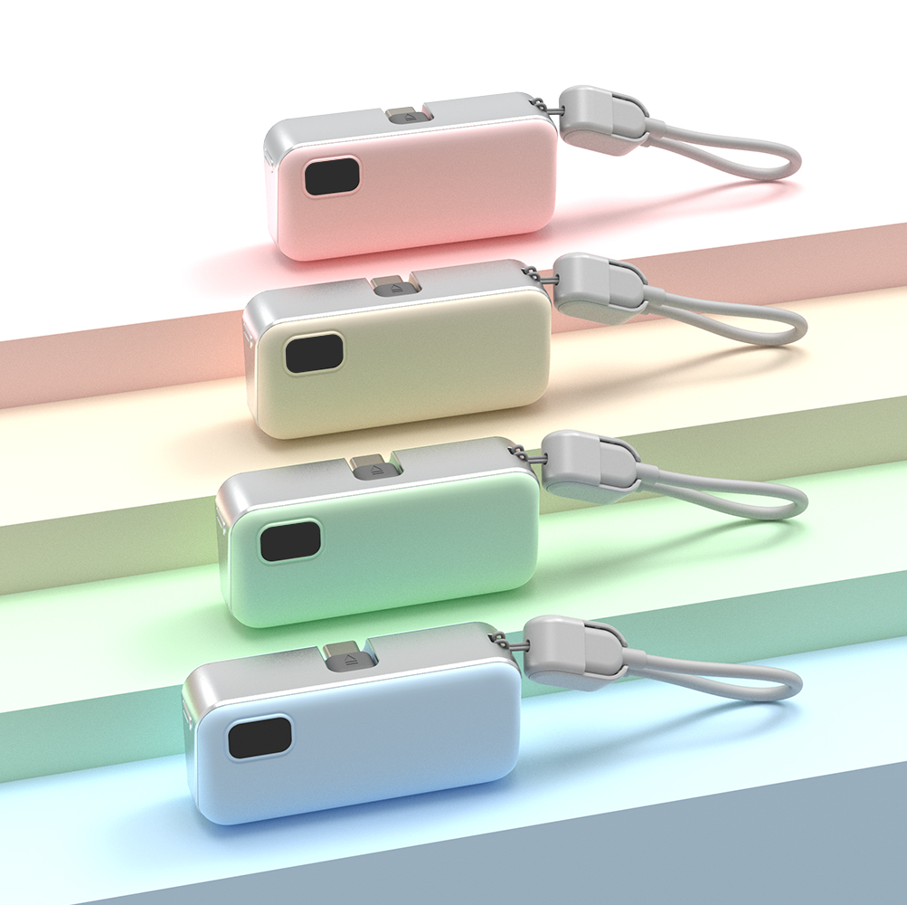 작고 가벼운 보조배터리로 언제 어디서든 충전하세요!