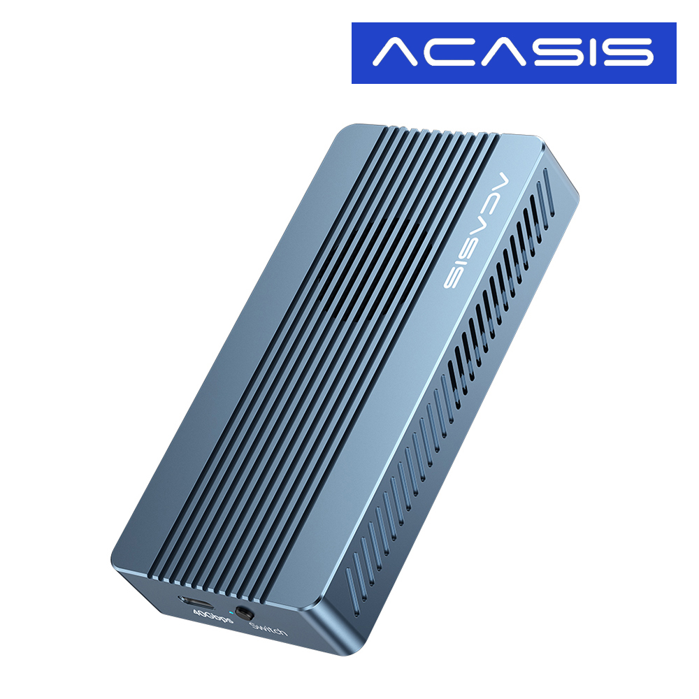 쉽고 빠르게 사용하는 NVMe SSD 외장 케이스, 아카시스 TBU405PRO M1 USB4