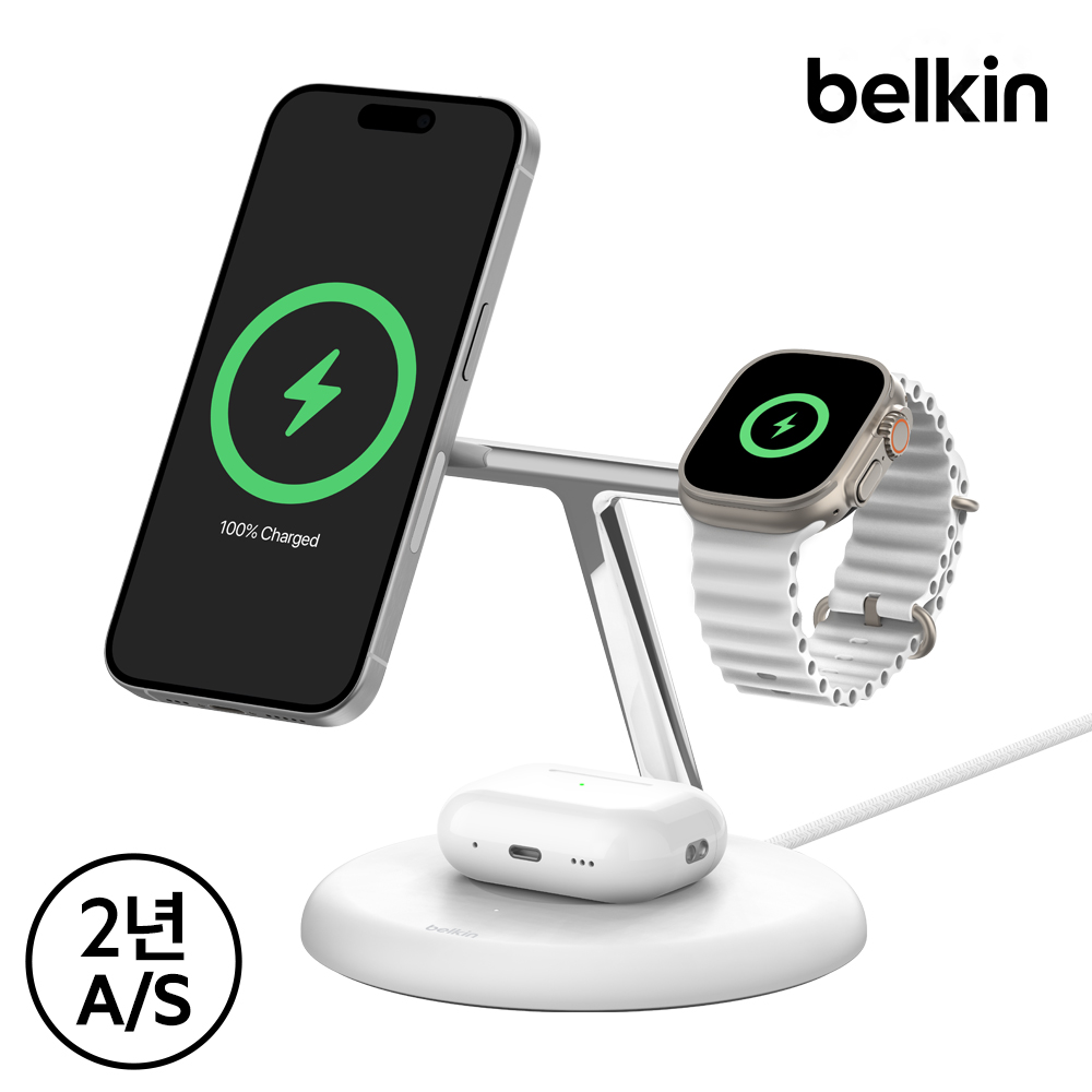 아이폰 사용자라면 꼭 알아야 할 벨킨 Qi2 3in1 무선 충전 스탠드 후기