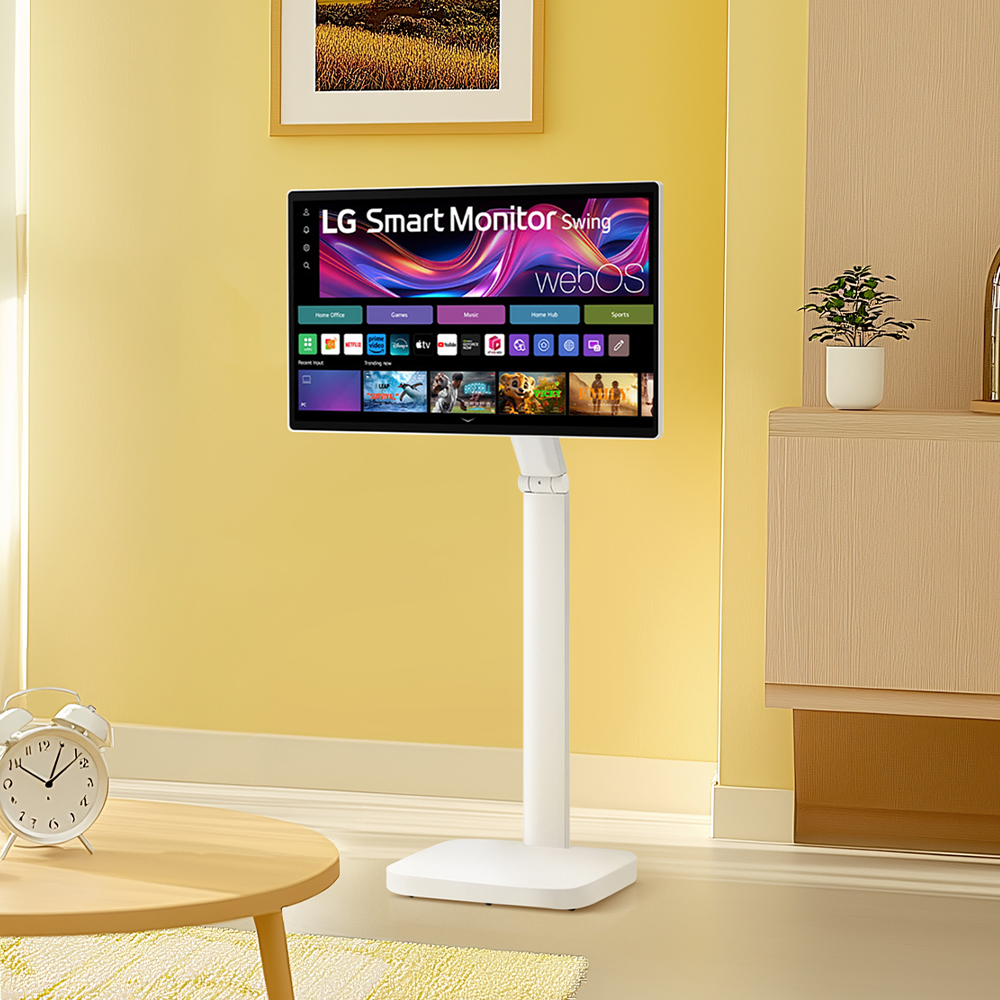 집에서도 쉽게 사용할 수 있는 LG 스마트모니터 스윙 32U889SAW 소개