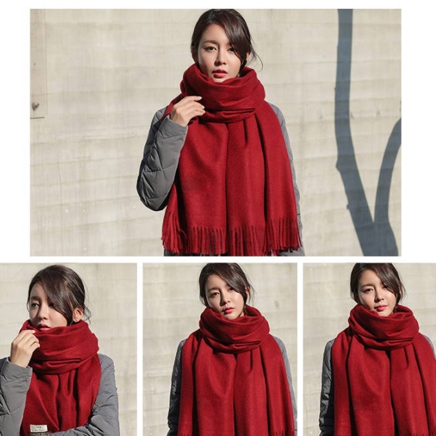 연인에게 딱! 따뜻하고 멋스러운 양면 목도리 추천