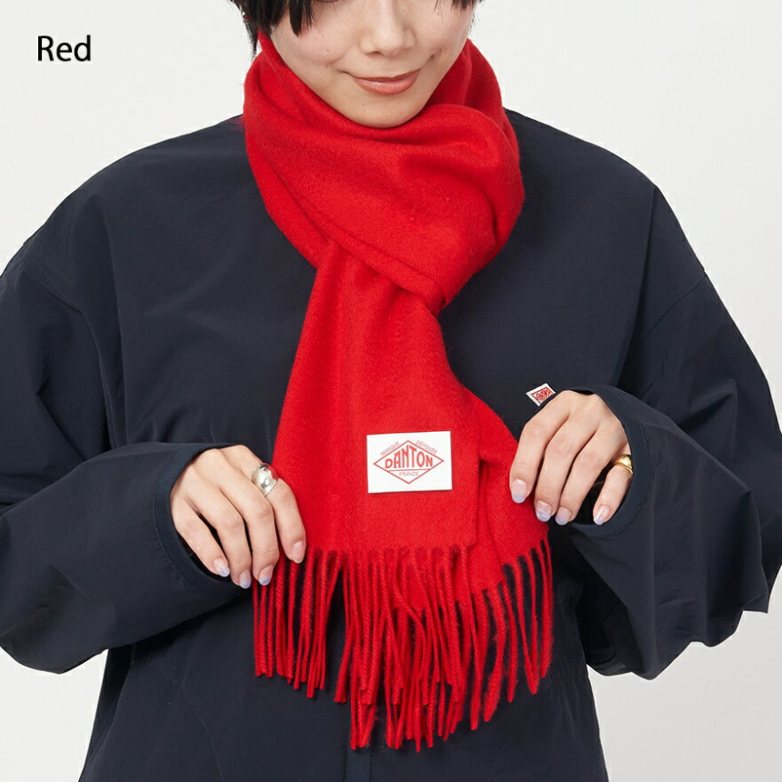 편하게 착용하는 단톤 로고 목도리, 일본 직구로 7가지 색상 선택하기
