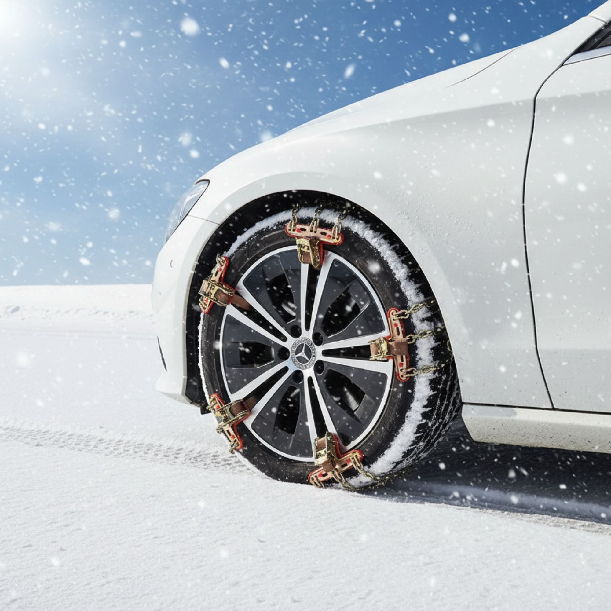 눈길에서도 걱정 없는 1톤 트럭용 쇠사슬 스노우체인 추천!