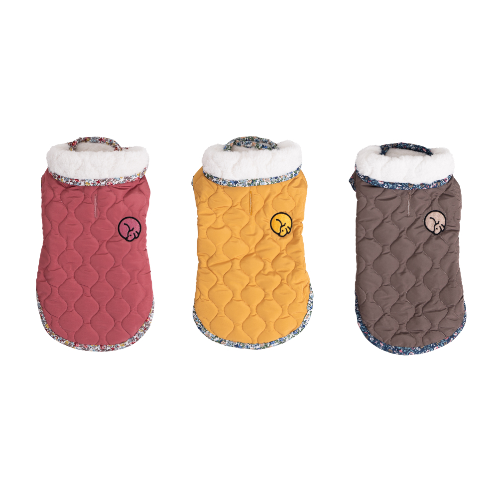 포근한 겨울 강아지 조끼, 대형견도 따뜻하게 입어요!