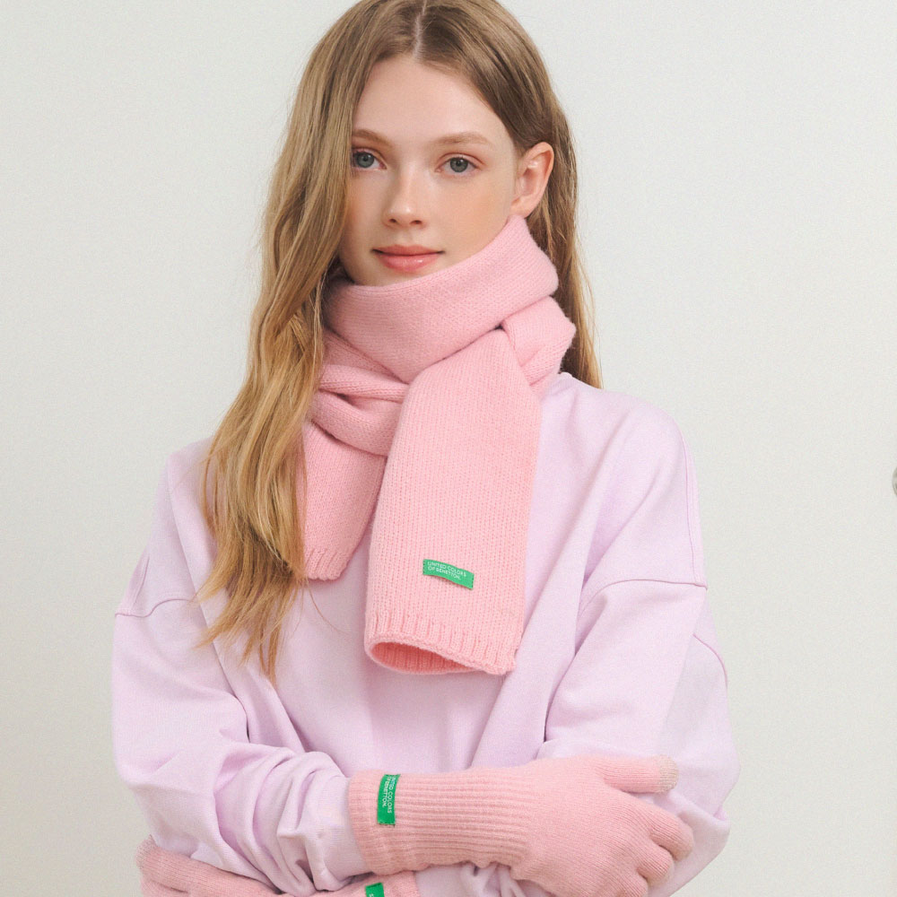 편안하고 따뜻한 컬러 니트 머플러로 겨울 스타일 업그레이드!