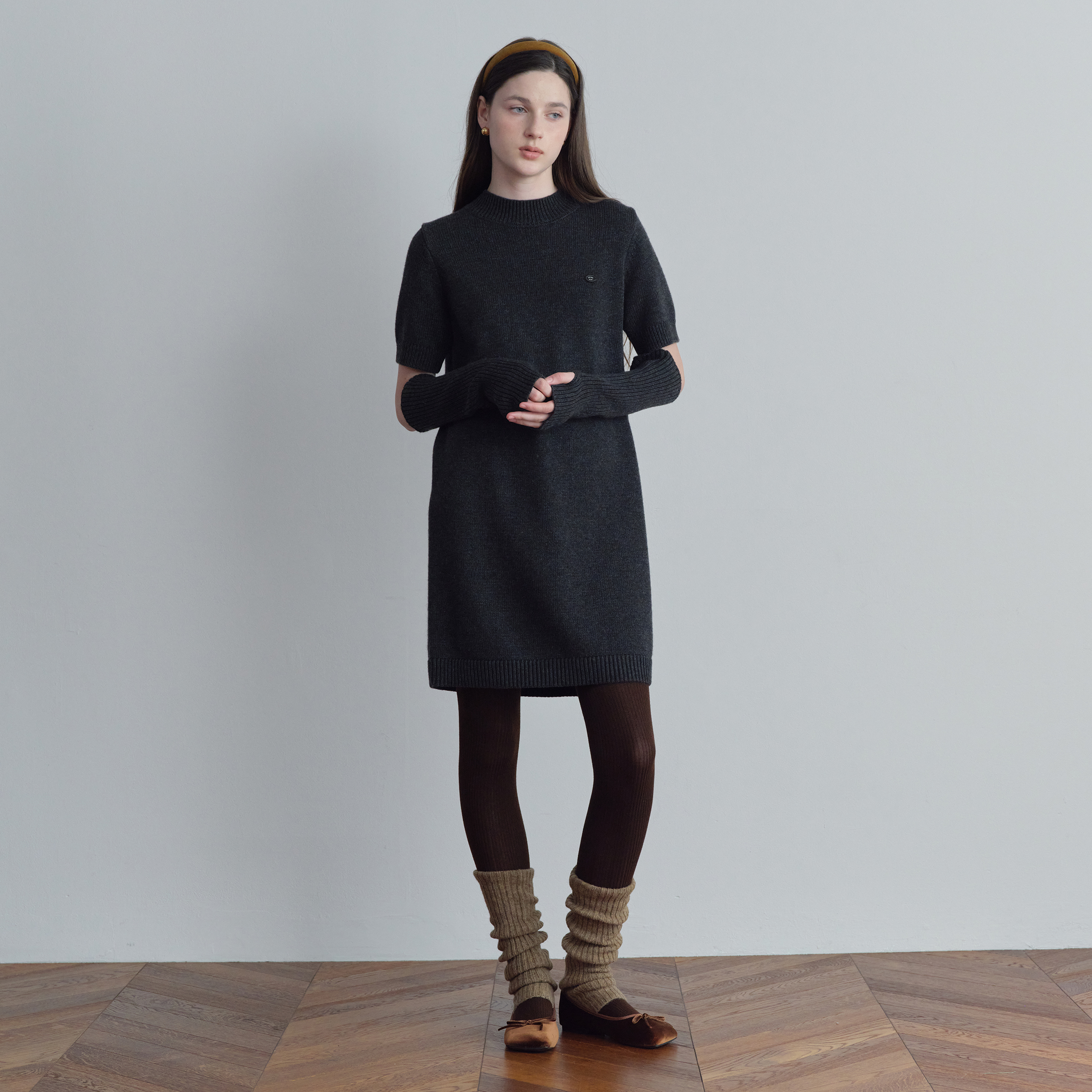 편하게 입고 따뜻하게 즐기기! 쥬시쥬디 핸드워머와 니트 원피스 세트 추천