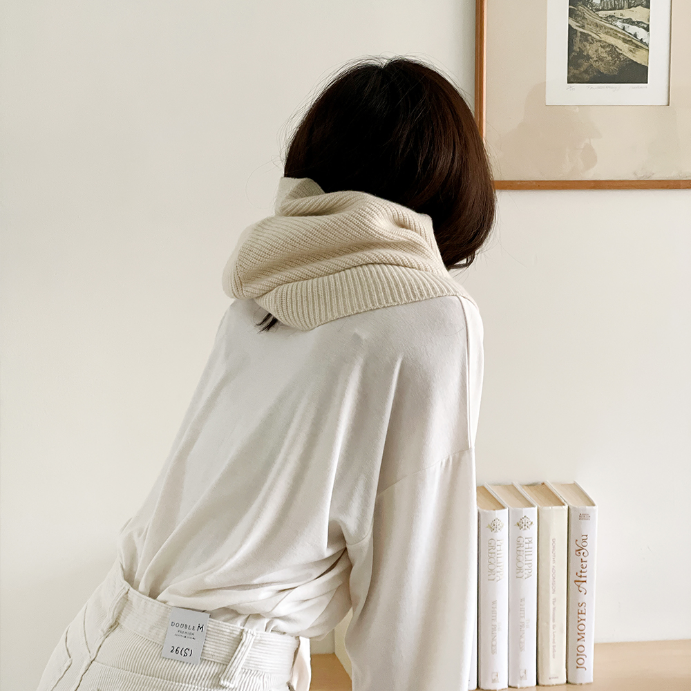 포근하고 따뜻하게, 겨울철 필수 아이템 캐시미어 니트 바라클라바 추천