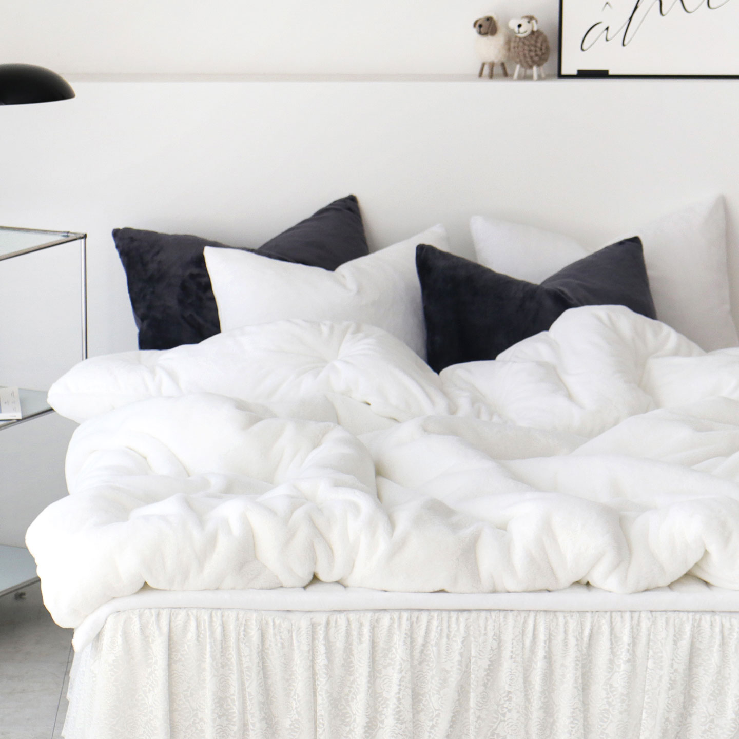 포근하고 따뜻한 겨울용 극세사 이불, 노스베어 프리미엄 라셀 10mm 장모 차렵이불 추천!