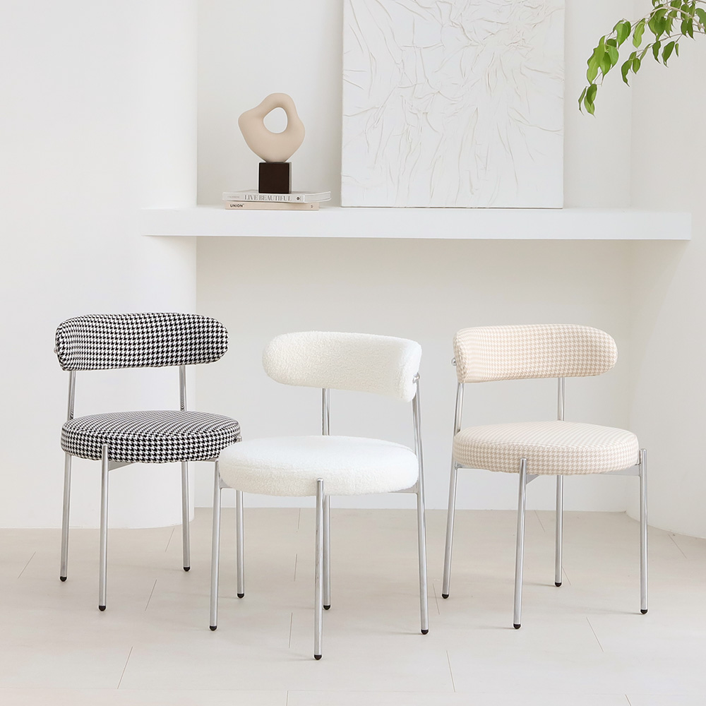 편안하고 세련된 식탁 의자, 집이나 카페에 딱 어울려요!