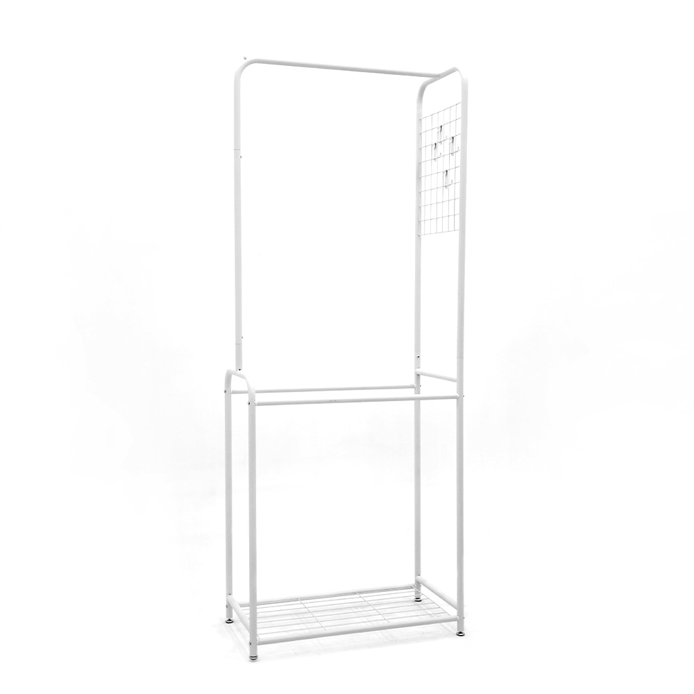 이동이 간편한 2단 드레스룸 행거, 집안 정리의 필수템!