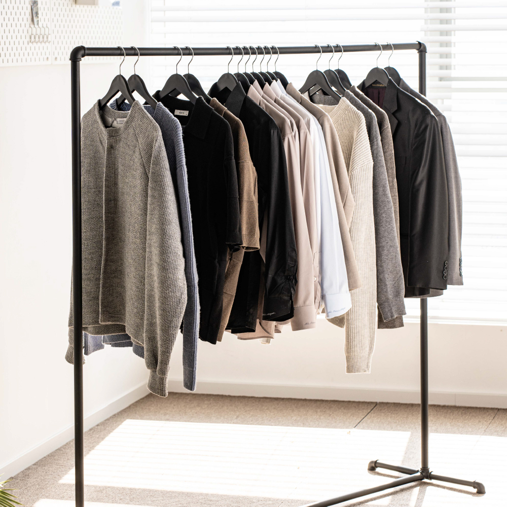 튼튼하고 이동이 편한 옷걸이, 집안 어디든 잘 어울려요!