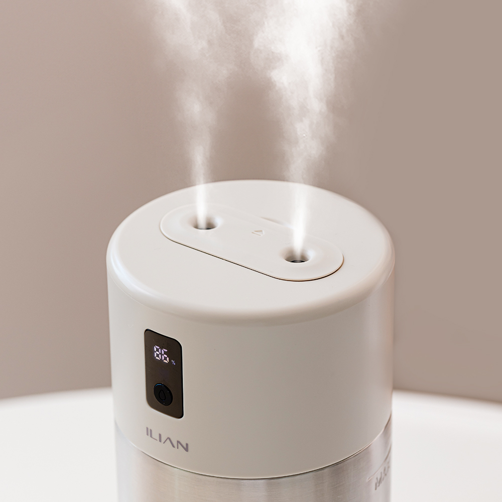 일상에 편리함 더하는 스텐 듀얼 무선 미니 가습기, 1리터 용량으로 오래 사용하세요!
