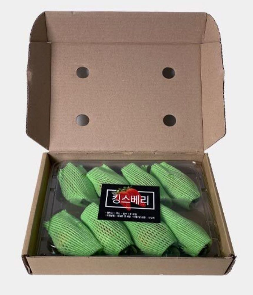 달콤한 딸기와 복숭아향이 가득! 논산 킹스베리 왕딸기 한 번 맛보세요