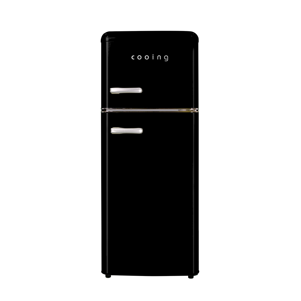 작고 귀여운 냉장고 하나로 공간을 더 깔끔하게! 쿠잉 레트로 미니 냉장고 소개