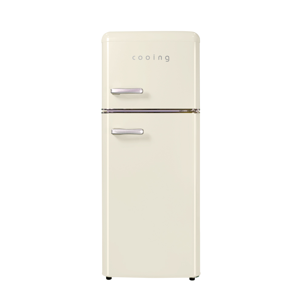 작고 귀여운 냉장고 하나로 공간을 더 넓게! 크림색 미니 냉장고 추천